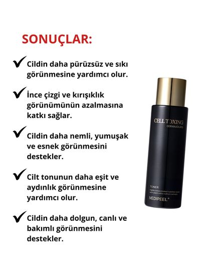 MEDIPEEL Cell Toxing Dermajours Toner Skin Elasticity Supporting Tonic 250 ml - 4