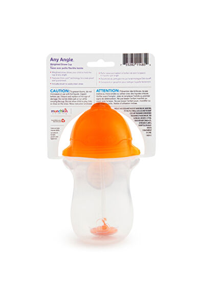 Munchkin Any Angle Turuncu 12 Ay+ Alıştırma Bardağı 296ML - 4