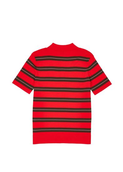Beymen Club Kırmızı Çizgili Polo Yak Triko - 6