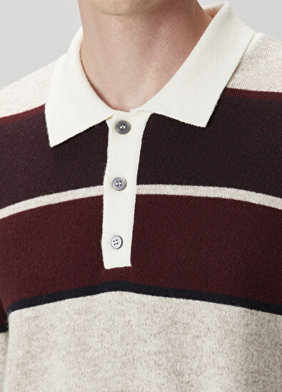 Beymen Club Dark Navy Blue Polo Sweater - 7