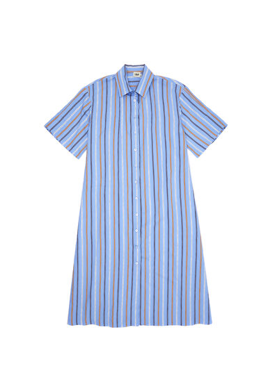 Beymen Club Mavi Midi Elbise - 7