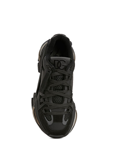 Airmaster Siyah Logo Detaylı Erkek Sneaker - Görsel 6