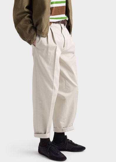 Prada Nötr Erkek Pamuklu Erkek Klasik Pantolon 1908597 | Beymen
