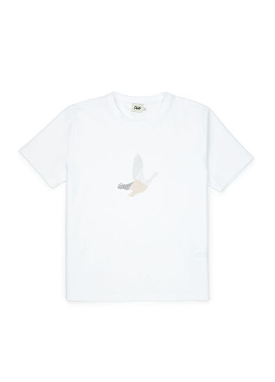 Beymen Club Beyaz Hotfix Logolu T-shirt - 7