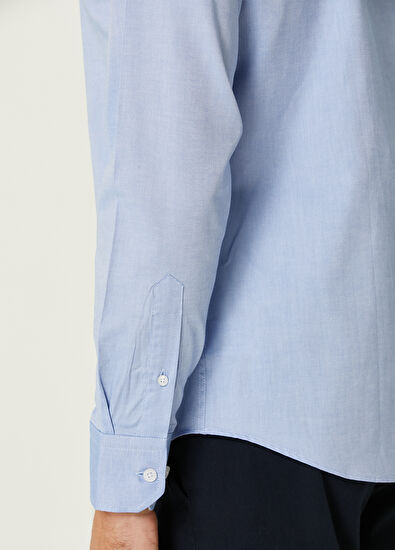 Beymen Club Comfort Fit Light Blue Shirt - 5