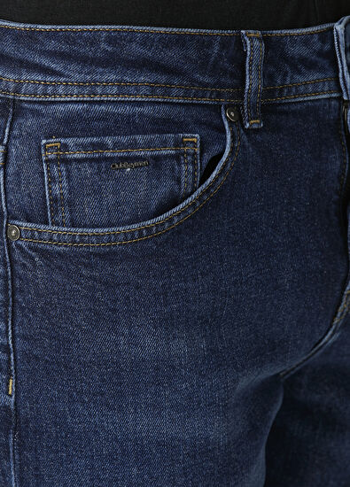 Beymen Club Blue Washed Slim Fit Jean Pants - 4