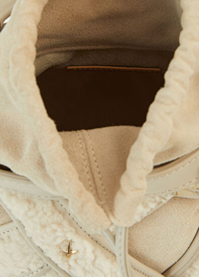 Otrera Olina Krem Kadın Deri Çanta - 5