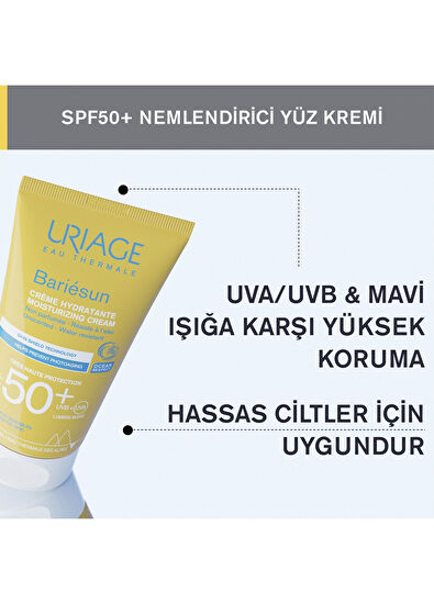 Uriage Bariesun SPF50+ Parfüm İçermeyen Güneş Koruyucu Krem 50 ml - 5