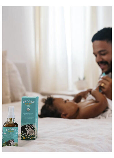 Badger Baby Oil Nemlendirici Bebek Yağı 118 ml - 5