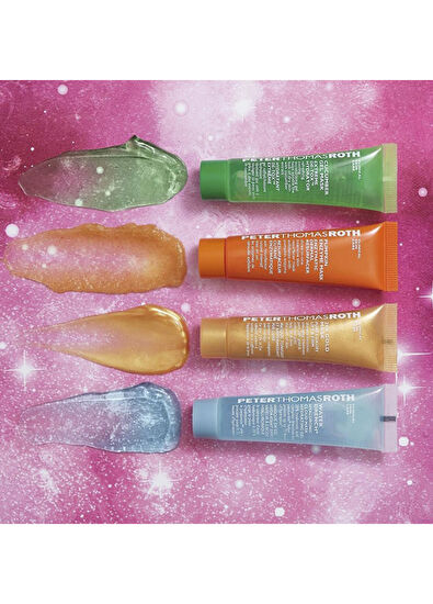 Peter Thomas Roth Mini Mask 4’lü Parlaklık Veren & Nemlendirici & Arındırıcı Mini Yüz Maskesi Seti 4 x 15 ml - 5