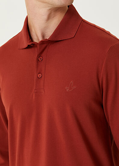 Comfort Fit Turuncu Polo Sweatshirt Beymen Club Comfort Fit Turuncu Polo Sweatshirt - 6