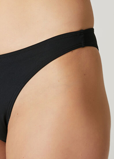 Beymen Club Black thin-edged bikini bottoms - 5