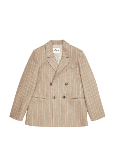 Beymen Club Camel Kruvaze Yün Blazer - 7