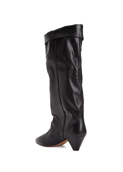 Isabel Marant Elita Siyah Kadın Deri Çizme - 3