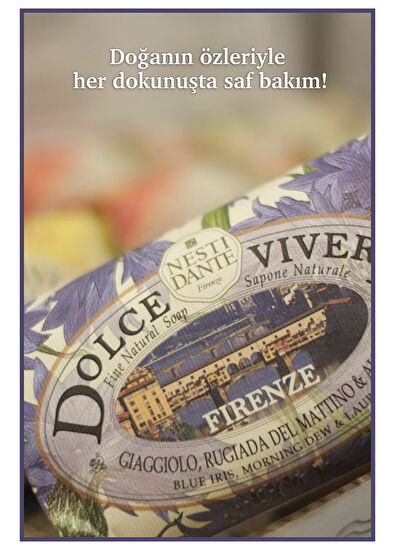 Nesti Dante Dolce Vivere Frienze Vegan Sabun 250 gr - 5