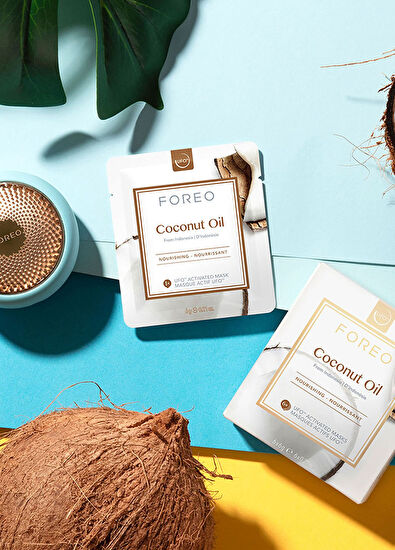 Foreo UFO™ Coconut Oil Besleyici 6'lı Aktif Maske - 6