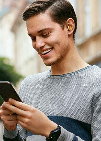 Audio Technica ATH-SQ1TWBL Kablosuz Kulak içi Bluetooth Kulaklık - 7