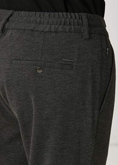Beymen Club Anthracite Flannel Pants - 5