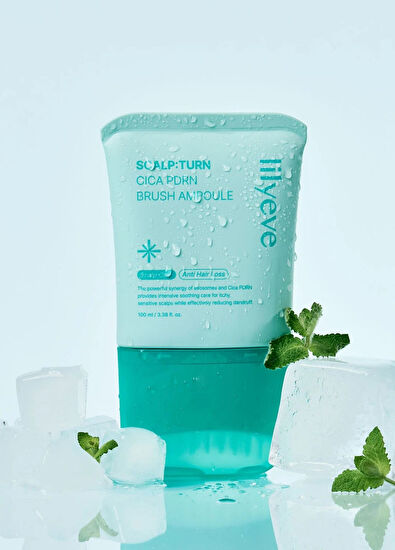 Lilyeve Scalp Turn Cica PDRN Fırçalı Saç Derisi Ampulü 100 ml - 3