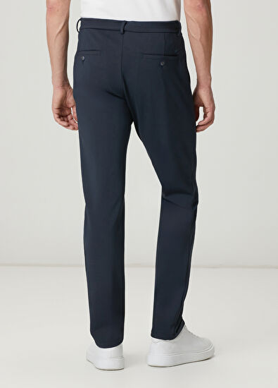 Beymen Club Lacivert Beli Kordonlu Chino Pantolon - 3