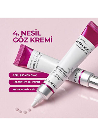Elensilia Revive Eye Cream Kırışıklık Karşıtı Pdr-Lagen Göz Kremi 30 ml - 3