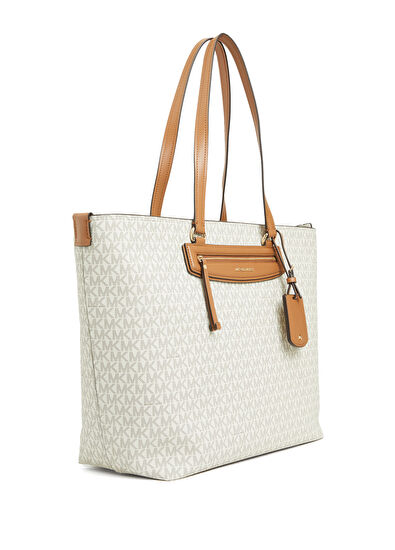 Michael Michael Kors Jet Set Cream Women's Shopping Bag - 3
