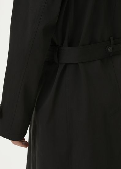 Beymen Club Black Epaulette Overcoat - 6