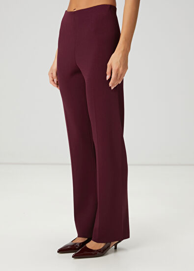 Beymen Club Plum Knit Trousers - 3