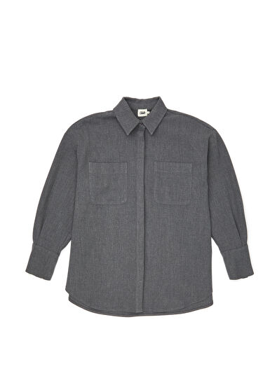 Beymen Club Antrasit Dış Gömlek - 7