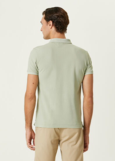 Beymen Club Slim Fit Açık Yeşil Polo Yaka T-shirt - 3