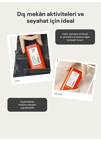 Thank You Farmer Sun Project Silky Calming Sun Stick SPF50+ PA++++ Stick Güneş Kremi 18 gr - 6