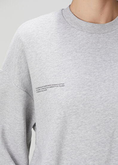 Pangaia Grey Sweatshirt - 5