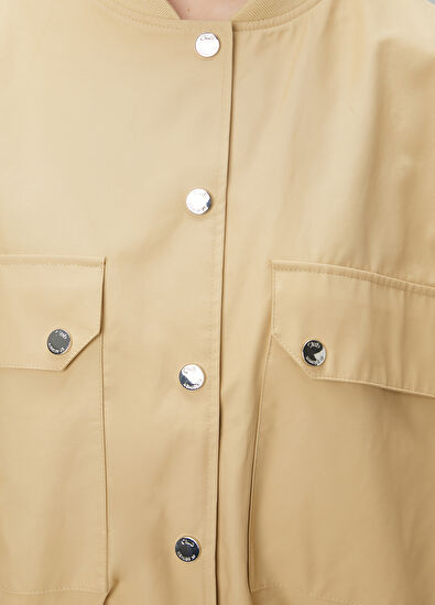 Beymen Club Beige Bomber Coat - 7