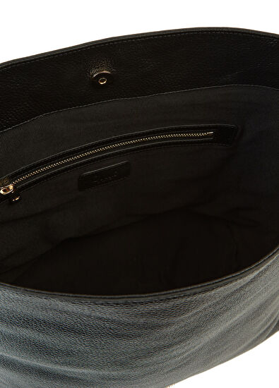 Beymen Club Siyah Kadın Deri Hobo - 5