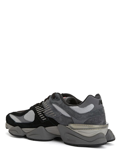 9060 Siyah Erkek Deri Sneaker - Görsel 5