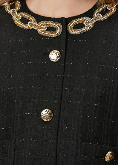 Beymen Club Siyah Simli Ceket - 6