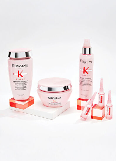 Kerastase Elixir Genesis Dökülme Karşıtı ve Güçlendirici Şampuan 250 ml + Saç Yağı 30 ml 2'li Set - 4