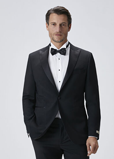Beymen Collection Black Wool Tuxedo - 4