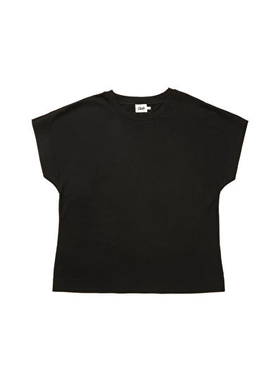 Beymen Club Black Crew Neck Seamless Basic T-shirt - 7