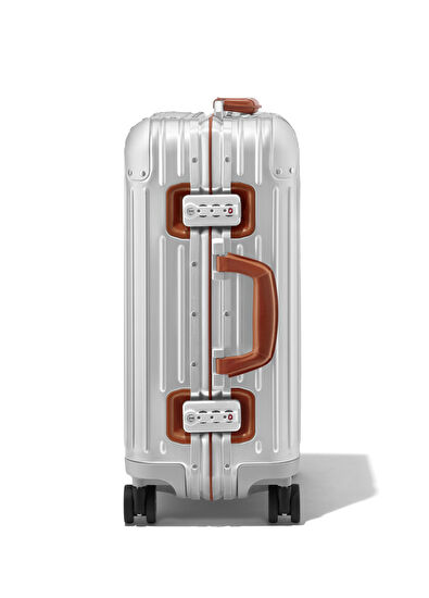 Original Cabin Twist Silver Kahverengi Bavul - Görsel 5