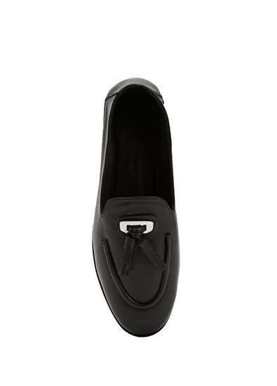 Beymen Club Siyah Kadın Deri Loafer - 4