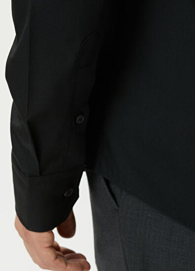 Beymen Club Comfort Fit Hidden Buttoned Collar Non-Iron Shirt - 6