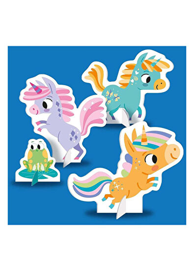 Imagine That Build and Play Unicorns Çocuk Yabancı Dil Aktivite Kitabı - 3