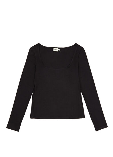 Beymen Club Black Long Sleeve T-Shirt - 7