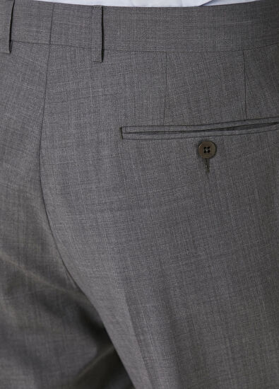 Zegna Gri Yün Pantolon - 5