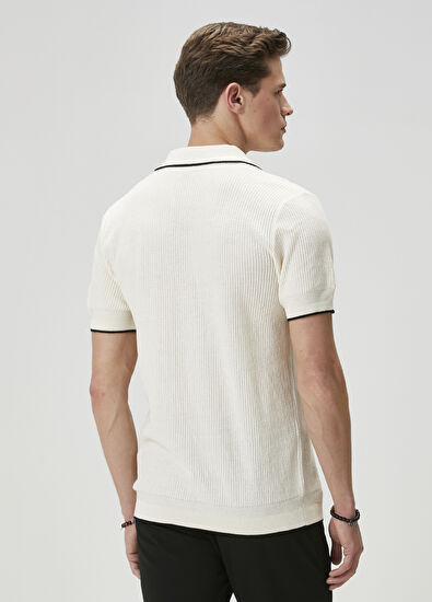 Beymen Club Off White Polo Knitwear - 5