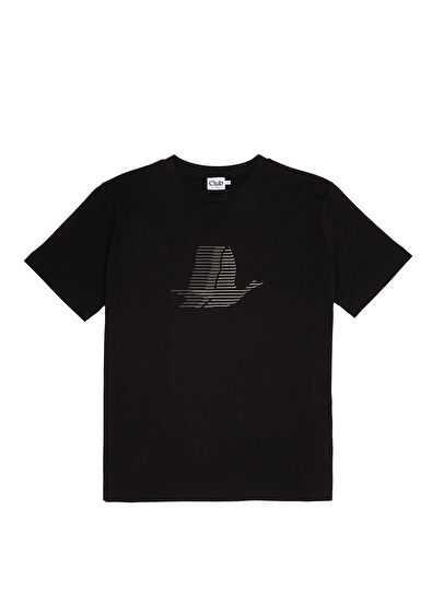 Beymen Club Black Logo T-Shirt - 7