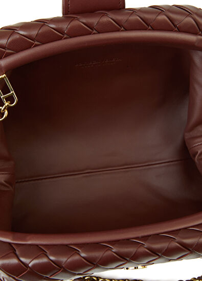 Teen Lauren 1980 Kahverengi Kadın Deri Çanta - Görsel 6