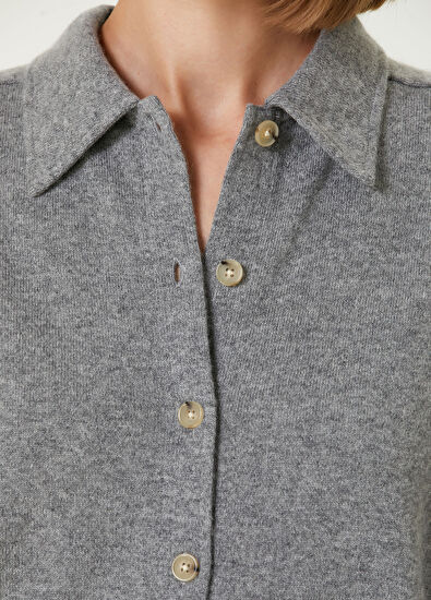 Toteme Gri Kaşmir Hırka - 4