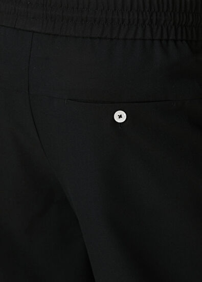 Drôle De Monsieur Siyah Beli Kordonlu Pantolon - 5